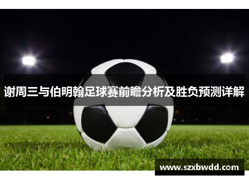 谢周三与伯明翰足球赛前瞻分析及胜负预测详解
